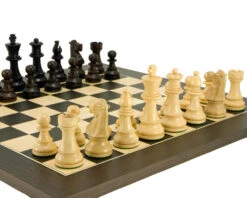French Knight Rosewood Chess Set -Chess Shop 2RCPB059 02