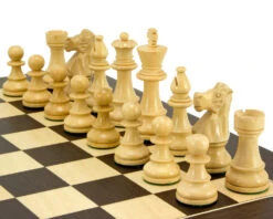 French Knight Rosewood Chess Set -Chess Shop 2RCPB059 03