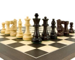 French Knight Rosewood Chess Set -Chess Shop 2RCPB059 05