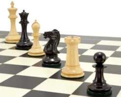 Old English Elite Ebony And Black Luxury Chess Set 11 Old English Elite Ebony And Black Luxury Chess Set -Chess Shop 2RCPB102 04