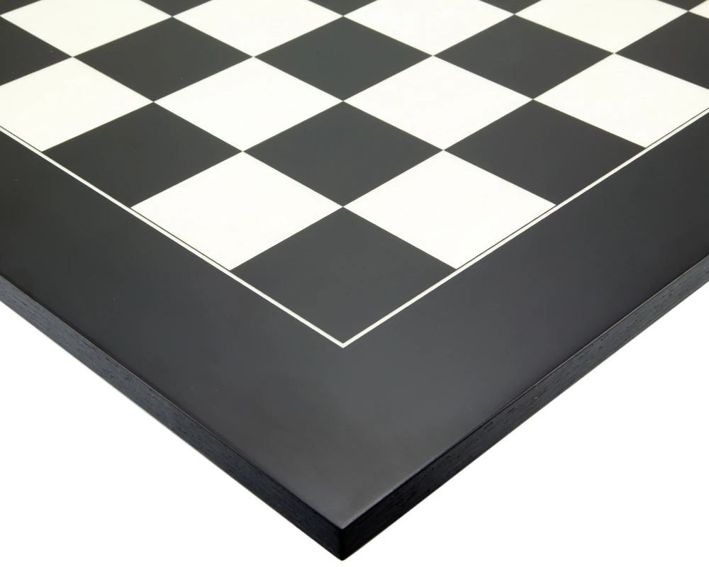 Old English Elite Ebony And Black Luxury Chess Set 7 Old English Elite Ebony And Black Luxury Chess Set - Image 7