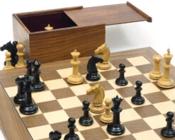 The Bath Ebony And Walnut Chess Set -Chess Shop 2RCPB306 06
