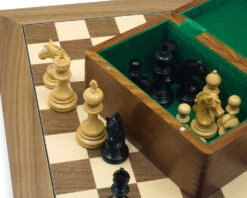 The Garvi Ebony And Walnut Luxury Chess Set 11 The Garvi Ebony And Walnut Luxury Chess Set -Chess Shop 2RCPB308 04