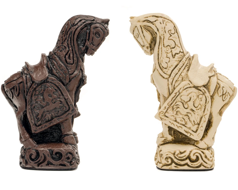 Berkeley Chess Mandarin Russet Chess Men 3 Berkeley Chess Mandarin Russet Chess Men - Image 3