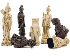 Berkeley Chess Mandarin Russet Chess Men 7 Berkeley Chess Mandarin Russet Chess Men -Chess Shop BC2005 03