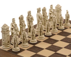 Berkeley Chess Roman Russet Chess Men -Chess Shop BC2007 4