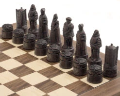 Berkeley Chess English Russet Chess Men -Chess Shop BC2008 4