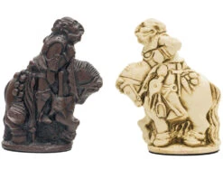 Berkeley Chess Alice In Wonderland Russet Chess Men -Chess Shop BC2014 02