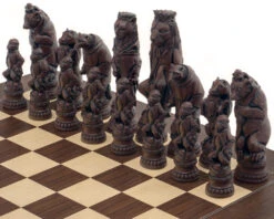 Berkeley Chess Reynard The Fox Russet Chess Men 11 Berkeley Chess Reynard The Fox Russet Chess Men -Chess Shop BC2015 4