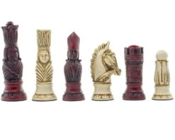 Berkeley Chess Victorian Cardinal Chess Men