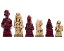 Berkeley Chess Egyptian Cardinal Chess Men