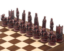 Berkeley Chess Elizabethan Cardinal Chess Men -Chess Shop BC3010 05
