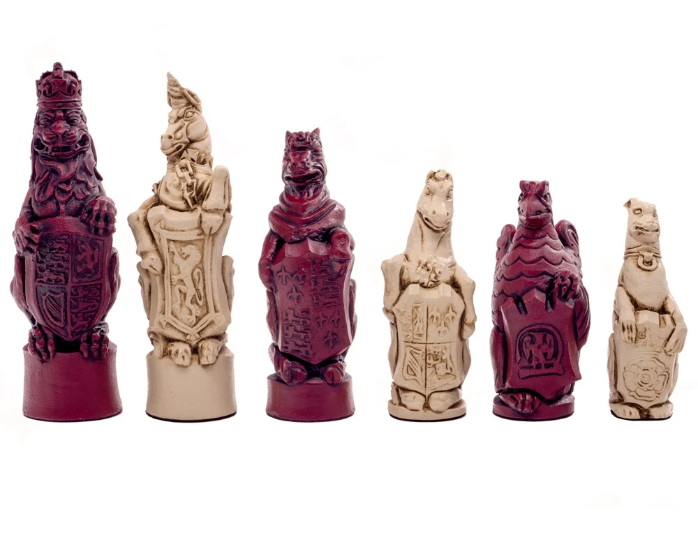 Berkeley Chess Royal Beast Cardinal Chess Men 1 Berkeley Chess Royal Beast Cardinal Chess Men