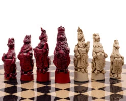 Berkeley Chess Royal Beast Cardinal Chess Men 13 Berkeley Chess Royal Beast Cardinal Chess Men -Chess Shop BC3012 6