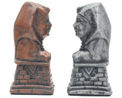Berkeley Chess Egyptian Metallic Chess Men -Chess Shop BC4004 02