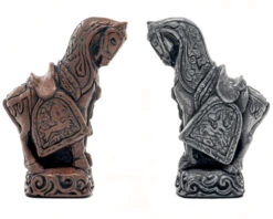 Berkeley Chess Mandarin Metallic Chess Men 9 Berkeley Chess Mandarin Metallic Chess Men -Chess Shop BC4005 2