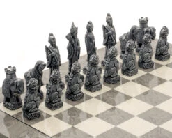 Berkeley Chess Mandarin Metallic Chess Men 10 Berkeley Chess Mandarin Metallic Chess Men -Chess Shop BC4005 3