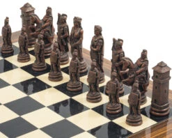 Berkeley Chess Roman Metallic Chess Men -Chess Shop BC4007 04