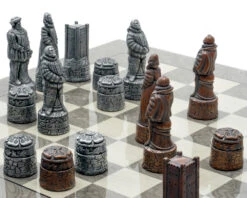 Berkeley Chess English Metallic Chess Men -Chess Shop BC4008 6