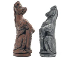 Berkeley Chess Royal Beast Metallic Chess Men -Chess Shop BC4012 02