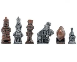 Berkeley Chess Alice In Wonderland Metallic Chess Men