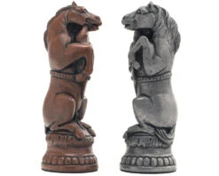 Berkeley Chess Reynard The Fox Metallic Chess Men -Chess Shop BC4015 02