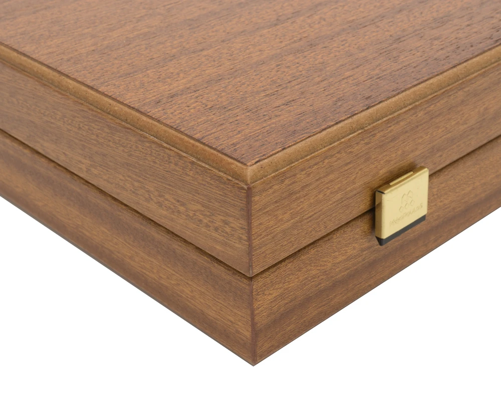 The Manopoulos Luxury Mahogany And Black Backgammon Set With Luxury Cups 3 The Manopoulos Luxury Mahogany And Black Backgammon Set With Luxury Cups - Image 3
