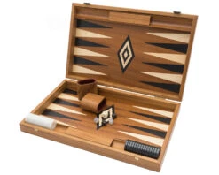 The Manopoulos Luxury Mahogany And Black Backgammon Set With Luxury Cups 11 The Manopoulos Luxury Mahogany And Black Backgammon Set With Luxury Cups -Chess Shop BMM1 04