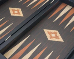 Travel Backgammon Set - The Manopoulos Wenge And Oak Edition 12 Travel Backgammon Set - The Manopoulos Wenge And Oak Edition -Chess Shop BXL3VV 05