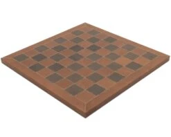 The Siena Genuine Leather 16.5 Inch Board By Italfama 6 The Siena Genuine Leather 16.5 Inch Board By Italfama -Chess Shop LEAT15 02