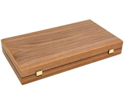 Manopoulos Deluxe Walnut And Maple Backgammon Set 11 Manopoulos Deluxe Walnut And Maple Backgammon Set -Chess Shop MANT 1K 04