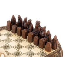 Isle Of Lewis Compact Celtic Chess Set 9 Inches -Chess Shop NMS002 04