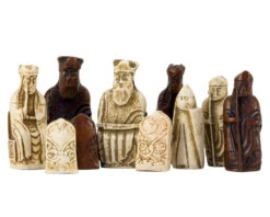 Isle Of Lewis Compact Celtic Chess Set 9 Inches -Chess Shop NMS002 06