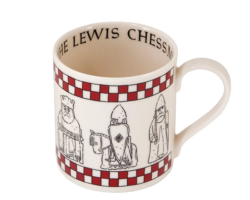The Lewis Chessmen Fine Bone China Mug 1 The Lewis Chessmen Fine Bone China Mug