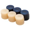 Deluxe Backgammon Stones Blue & Ivory 36mm