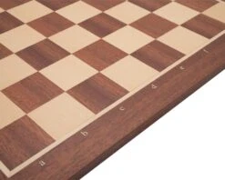 19 Inch No.5 Inlaid Wooden Chess Board With Notation -Chess Shop PLC010N 02