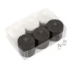 Backgammon Stones Dark Grey & White 36mm