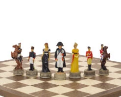 Battle Of Waterloo Hand Painted Themed Chess Pieces By Italfama 12 Battle Of Waterloo Hand Painted Themed Chess Pieces By Italfama -Chess Shop R67892 05