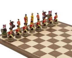 Battle Of Waterloo Hand Painted Themed Chess Pieces By Italfama 13 Battle Of Waterloo Hand Painted Themed Chess Pieces By Italfama -Chess Shop R67892 06
