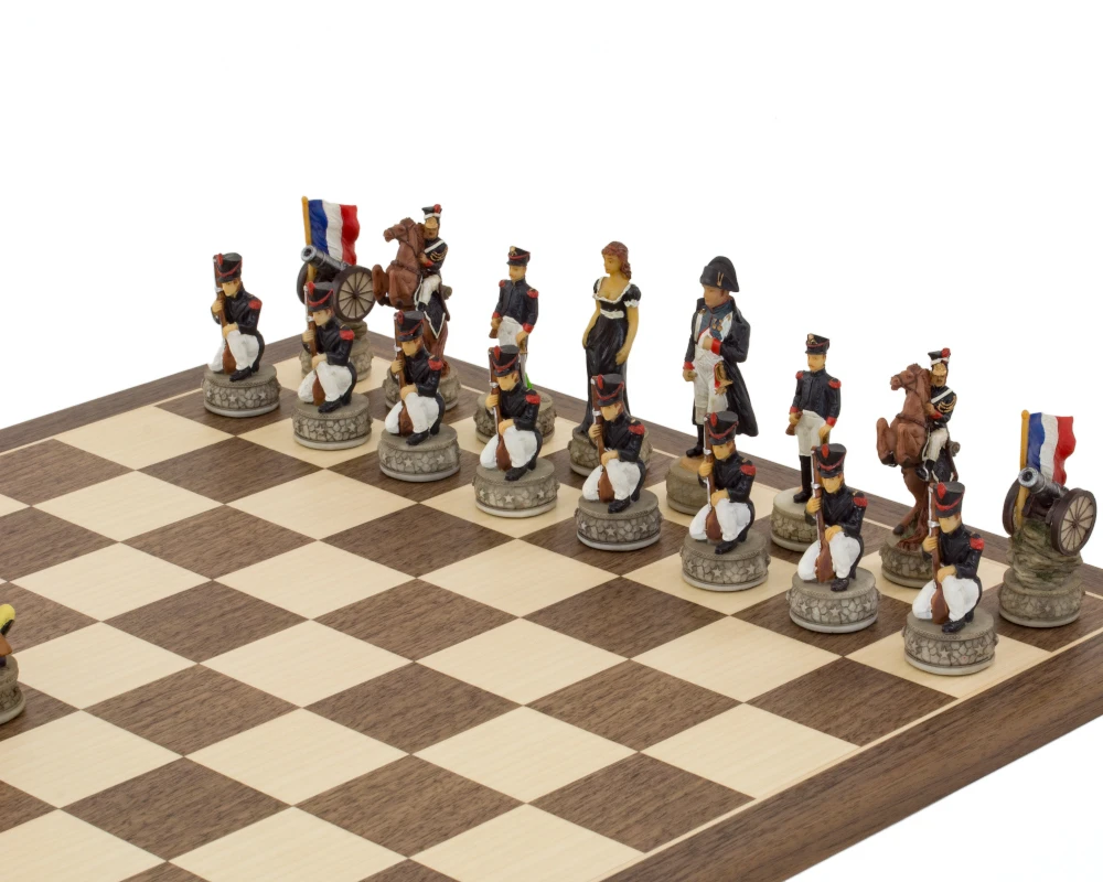 Battle Of Waterloo Hand Painted Themed Chess Pieces By Italfama 7 Battle Of Waterloo Hand Painted Themed Chess Pieces By Italfama - Image 7