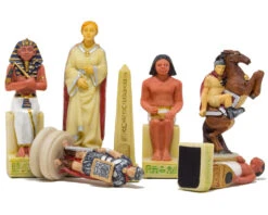 The Romans Vs Egyptians Hand Painted Themed Chess Pieces By Italfama 10 The Romans Vs Egyptians Hand Painted Themed Chess Pieces By Italfama -Chess Shop R68155 03