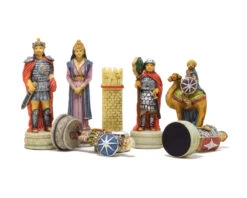 The Romans Vs Arabs Hand Painted Themed Chess Pieces By Italfama 10 The Romans Vs Arabs Hand Painted Themed Chess Pieces By Italfama -Chess Shop R68182 03