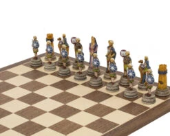 The Romans Vs Arabs Hand Painted Themed Chess Pieces By Italfama 12 The Romans Vs Arabs Hand Painted Themed Chess Pieces By Italfama -Chess Shop R68182 05