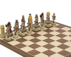 The Romans Vs Arabs Hand Painted Themed Chess Pieces By Italfama 13 The Romans Vs Arabs Hand Painted Themed Chess Pieces By Italfama -Chess Shop R68182 06