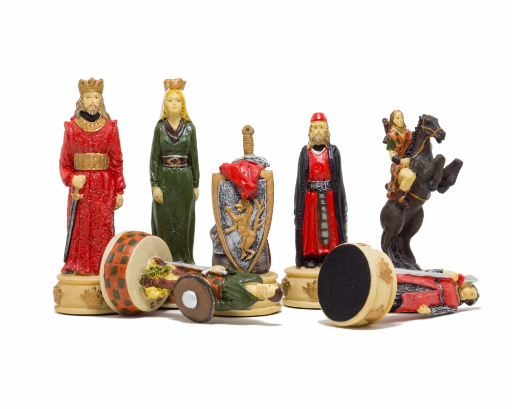 The England Vs Scotland Hand Painted Themed Chess Pieces By Italfama 3 The England Vs Scotland Hand Painted Themed Chess Pieces By Italfama - Image 3