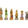 The Zodiac Hand Painted Italian Themed Chess Pieces By Italfama