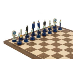 The Air Force Vs Marines Hand Painted Themed Chess Pieces By Italfama -Chess Shop R69750 04