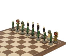 The Air Force Vs Marines Hand Painted Themed Chess Pieces By Italfama -Chess Shop R69750 05