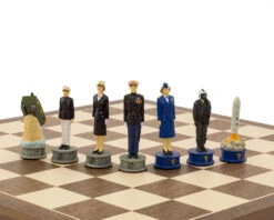 The Air Force Vs Marines Hand Painted Themed Chess Pieces By Italfama -Chess Shop R69750 06