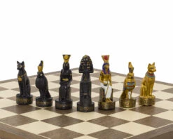The Ancient Egypt Hand Painted Themed Chess Pieces By Italfama 14 The Ancient Egypt Hand Painted Themed Chess Pieces By Italfama -Chess Shop R69885 06